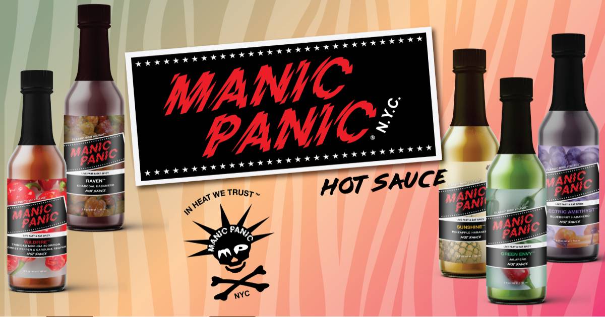 Jade City Foods and Manic Panic Team Up to Launch Official Manic Panic Gourmet Products image