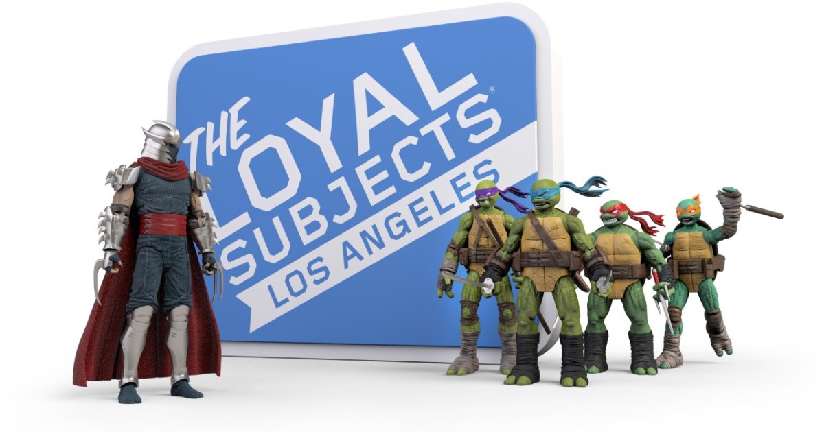 The Loyal Subjects Partners Up with Paramount to Launch New Waves of BST AXN Teenage Mutant Ninja Turtles Action Figures and Collectibles! image