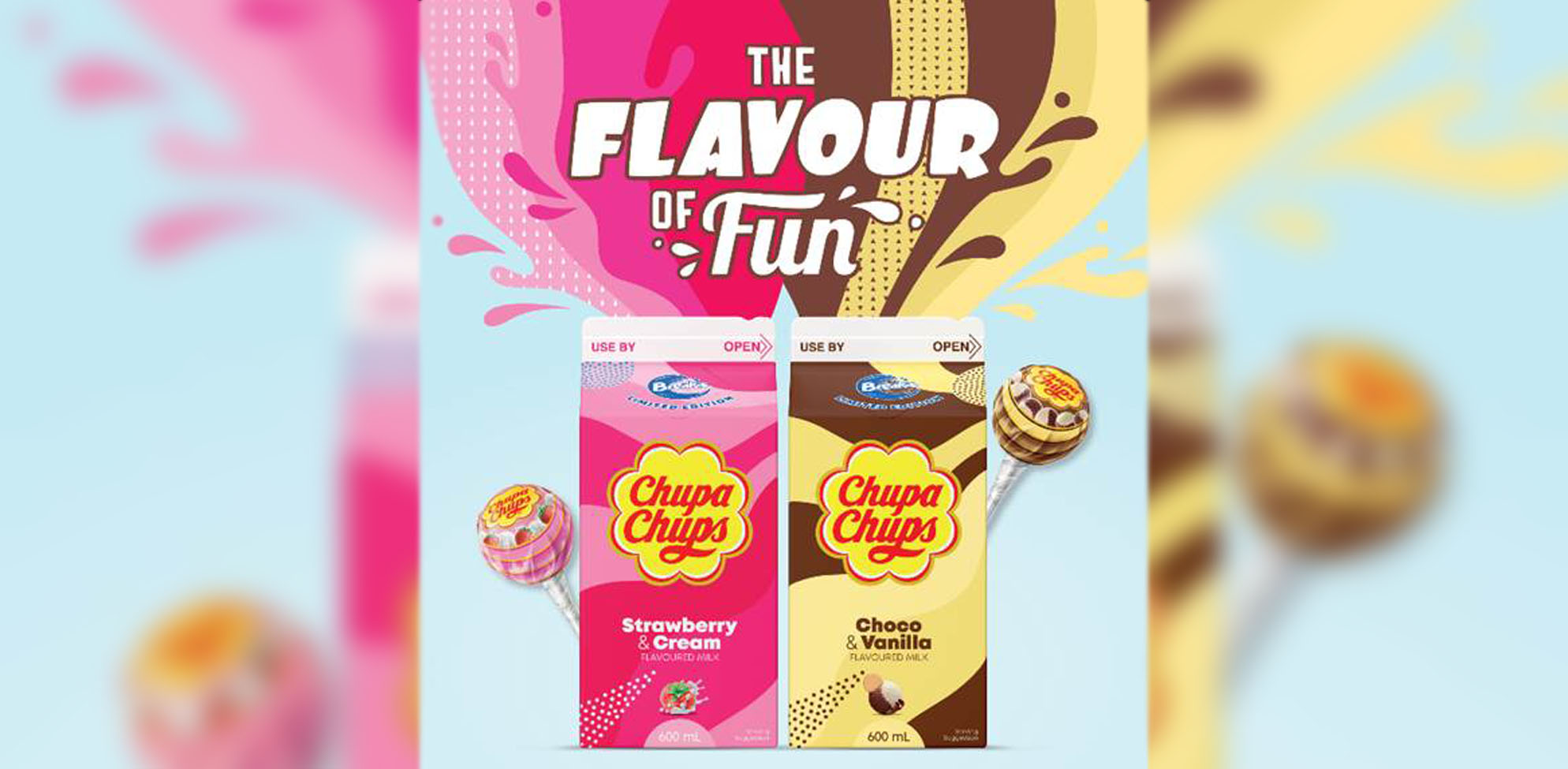 Chupa Chups Shakes Up Flavored Milk With Breaka image