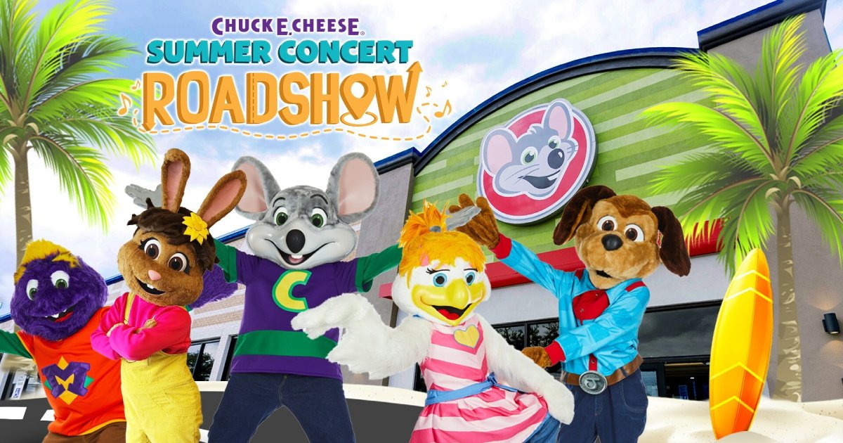 Chuck E. Cheese Summer Concert Road Show Back for Third Annual Family Event image