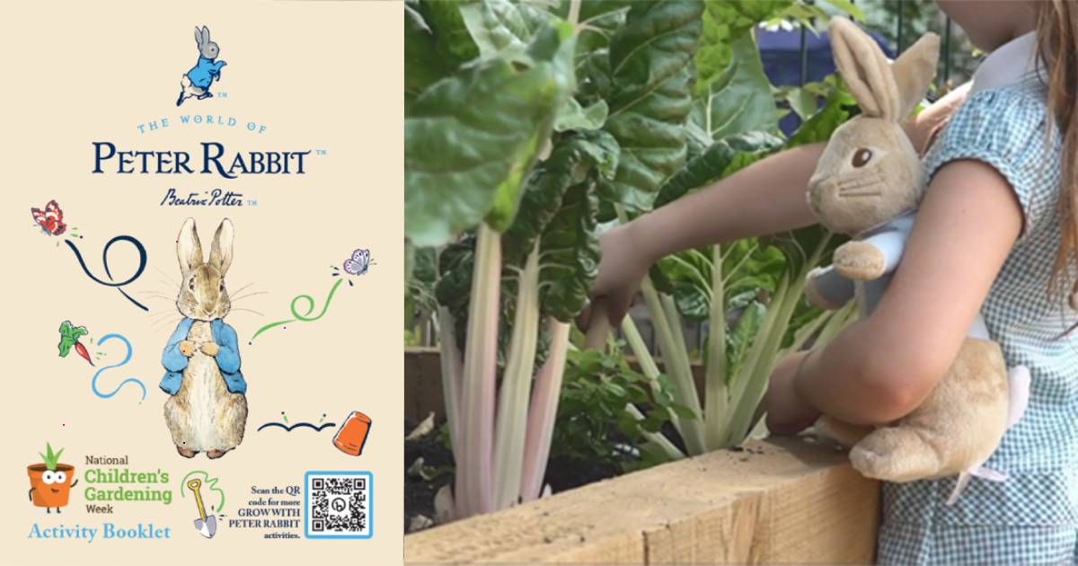 The World of Peter Rabbit™ Partners with National Children’s Gardening Week image