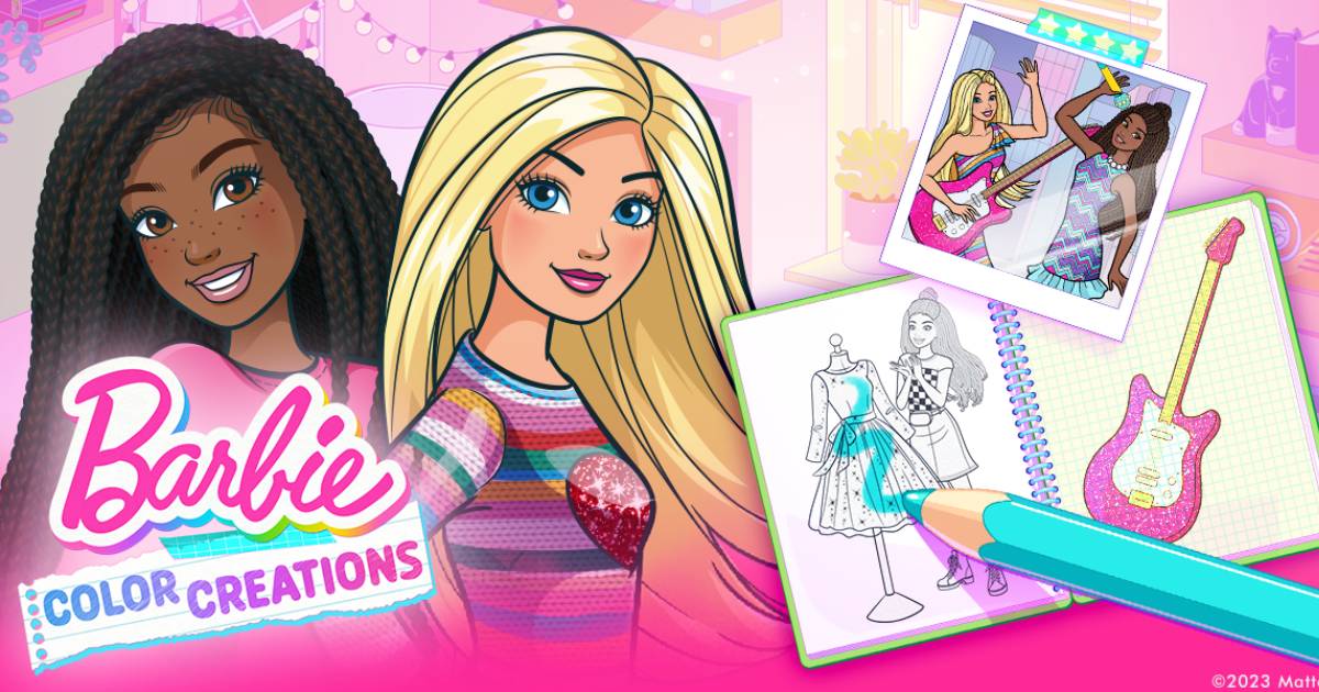 StoryToys and Mattel Partner on New Barbie Color Creations App image