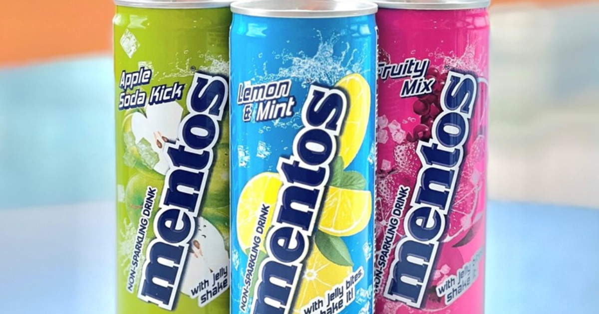 Mentos Enters the Soft Drink Category image