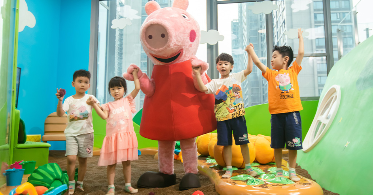 Peppa Pig Play Cafe opens in Southwest China