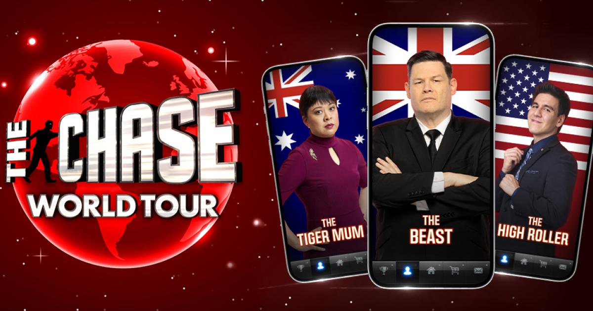Chasers From Around the World Unite for the Launch of the Chase: World Tour Quiz App image