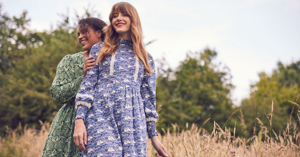 The new Laura Ashley x Joanie collection is making us nostalgic