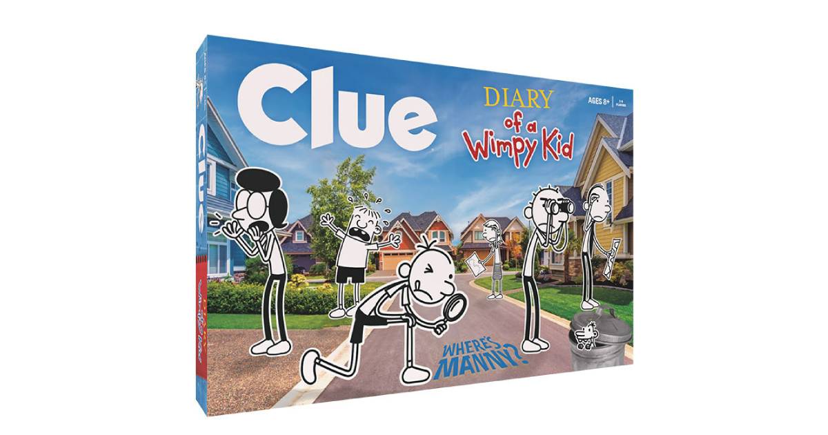 The Op Games Launches CLUE®: Diary of a Wimpy Kid image