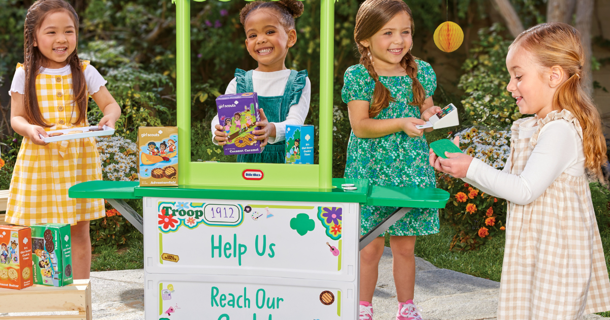 Legacy Brand Little Tikes and Girl Scouts of the USA Announce Partnership to Create Cookie Booth Playset image