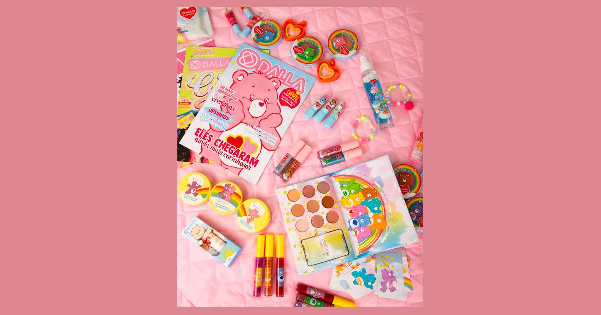 Dalla Launches the Care Bears Make-Up Line in Brazil image