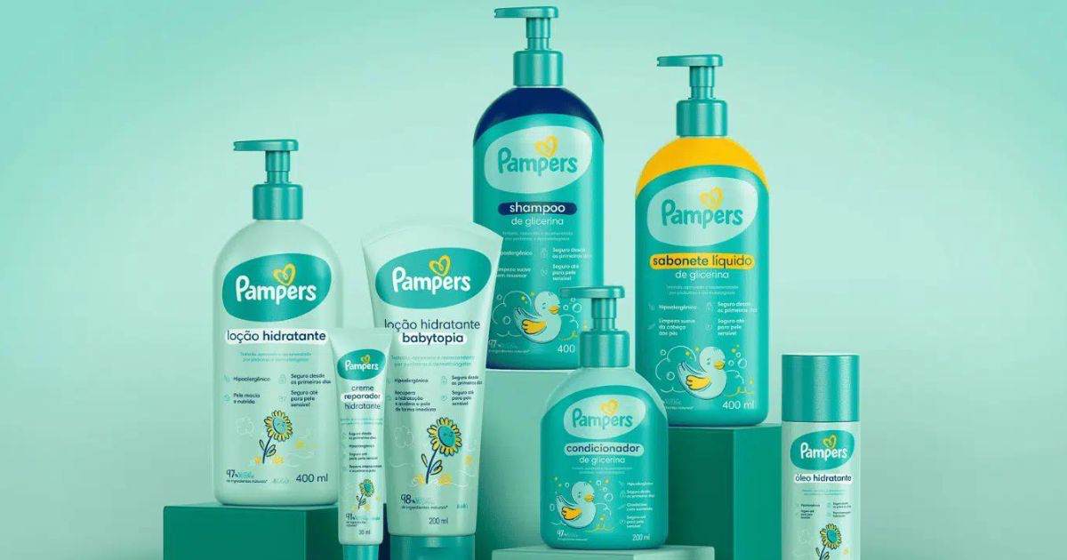 Grupo Boticário Launches the First Pampers Toiletries Line for Baby Care in the World, in Partnership with P&G image