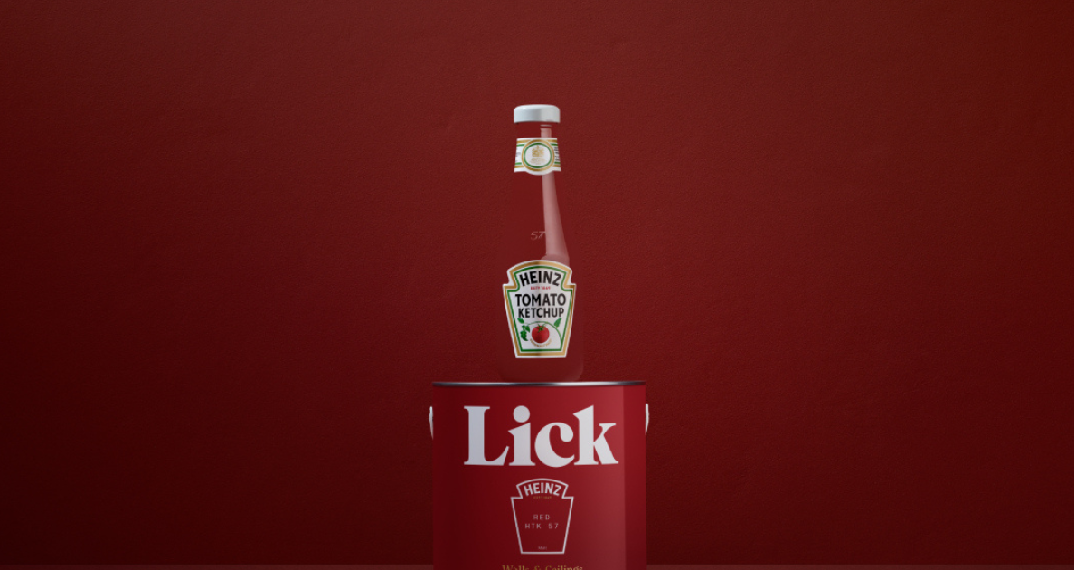 Direct-to-Consumer Paint Supplier Lick Launches Heinz Red HTK 57 image
