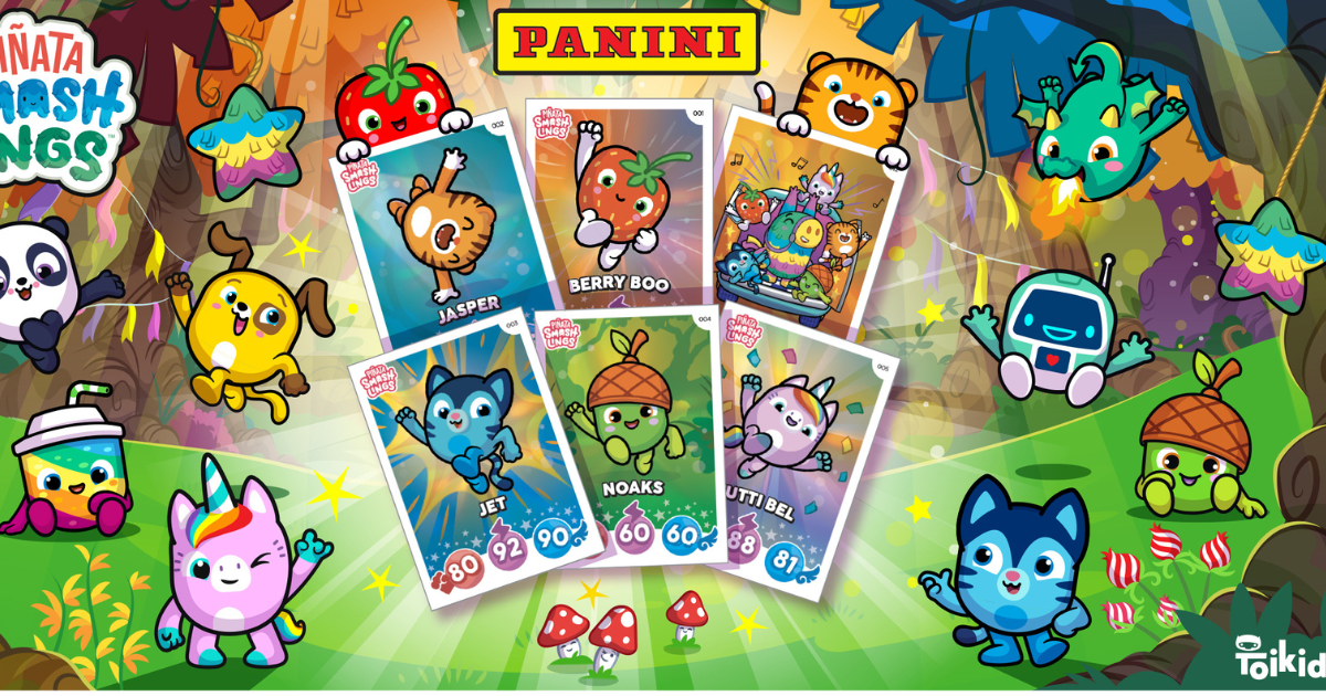 Toikido Joins Forces With The Panini Group To Launch  Piñata Smashlings Collectables image
