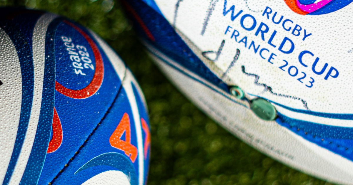 Rugby World Cup 2023 Match Balls Made Available to Fans Worldwide by MatchWornShirt image