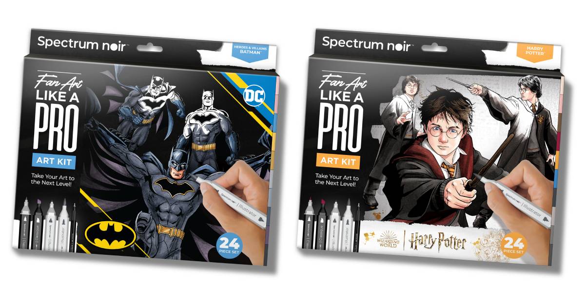 Spectrum Noir Prepares to Showcase New Harry Potter and DC Super Hero  Product Ranges at London Comic-Con - Licensing International