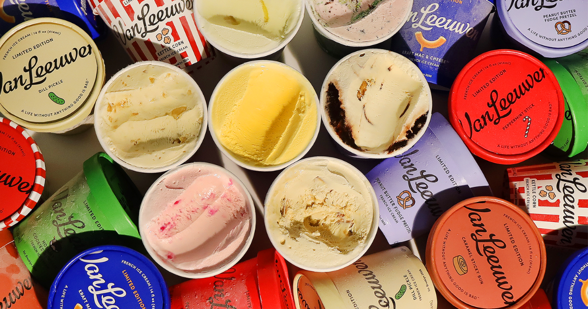Van Leeuwen Announces the Return of  Kraft Mac & Cheese Ice Cream image