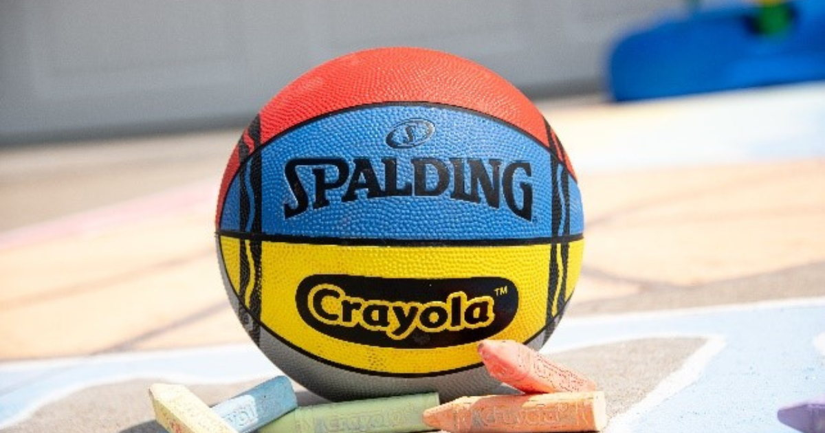 Spalding Announces Partnership with Crayola for  Limited-Edition Line of Colorful Basketball Products and Accessories image