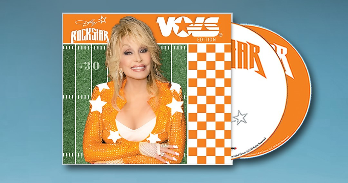 Tennessee Athletics Teams With Dolly Parton for Exclusive Vols Edition of Her Rockstar Album, Merchandise image