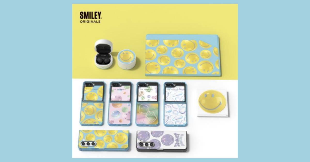 Smiley® and Samsung Join Forces to Spread Positivity and Creativity with a New Collection image