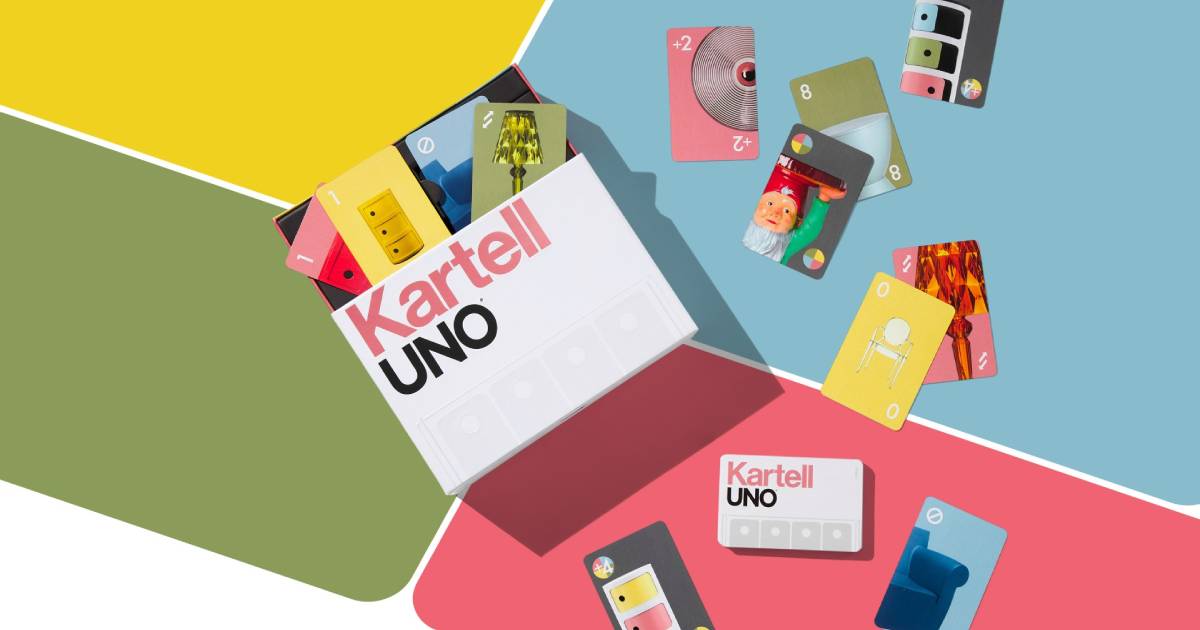 Mattel Creations and Kartell Unveil UNO x Kartell, a Special Edition of Art, Gameplay, and Iconic Style image