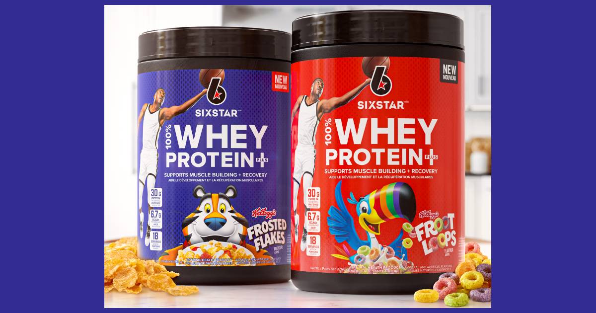 Six Star Pro Nutrition® Announces Launch of Kellogg’s® Cereal Flavoured Products in the Canadian Market image
