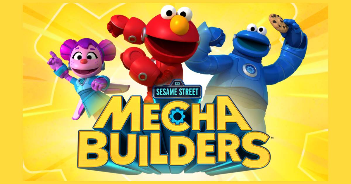 StoryToys and Sesame Workshop Introduce the Sesame Street Mecha Builders App image