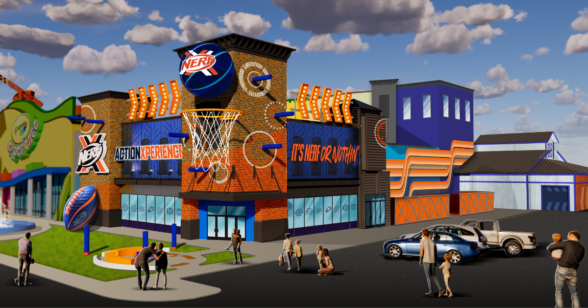 Updated Site Plans Approved for Crayola Experience and  Nerf Action Xperience image