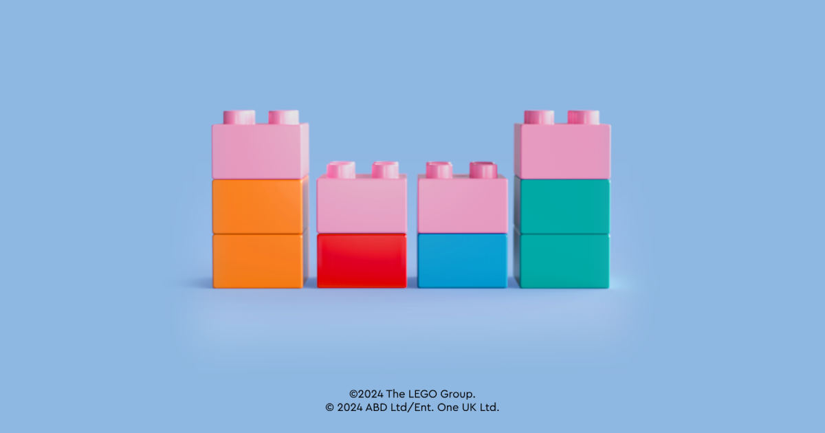 The LEGO Group Welcomes PEPPA PIG Franchise into LEGO® DUPLO® image
