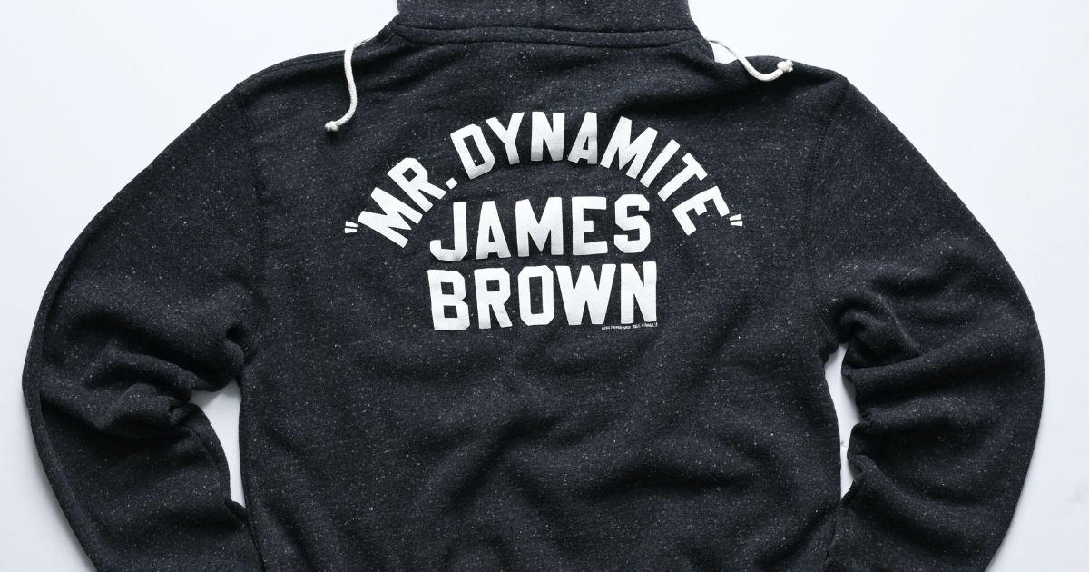 New Capsule Apparel Collection from  Perryscope Productions and Roots of Fight Collab Celebrates James Brown’s Never-Before-Heard Recording “We Got to Change” image