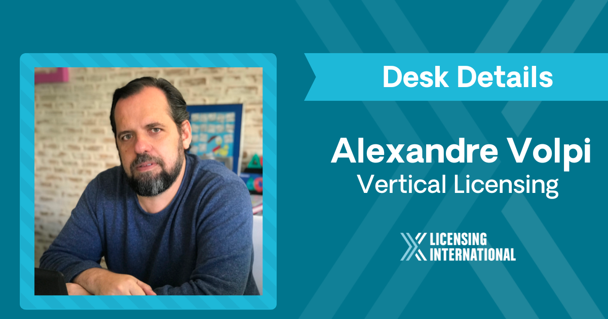 Desk Details: Alexandre Volpi, CEO and Co-Founder of Vertical Licensing image