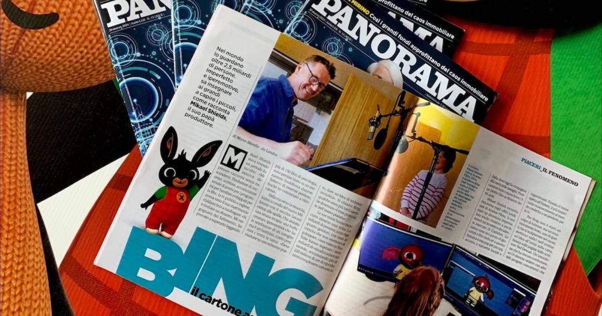The Weekly Magazine Panorama Devotes a Three-Page Article to Bing image
