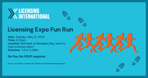 Licensing Expo Fun Run 2024 event image
