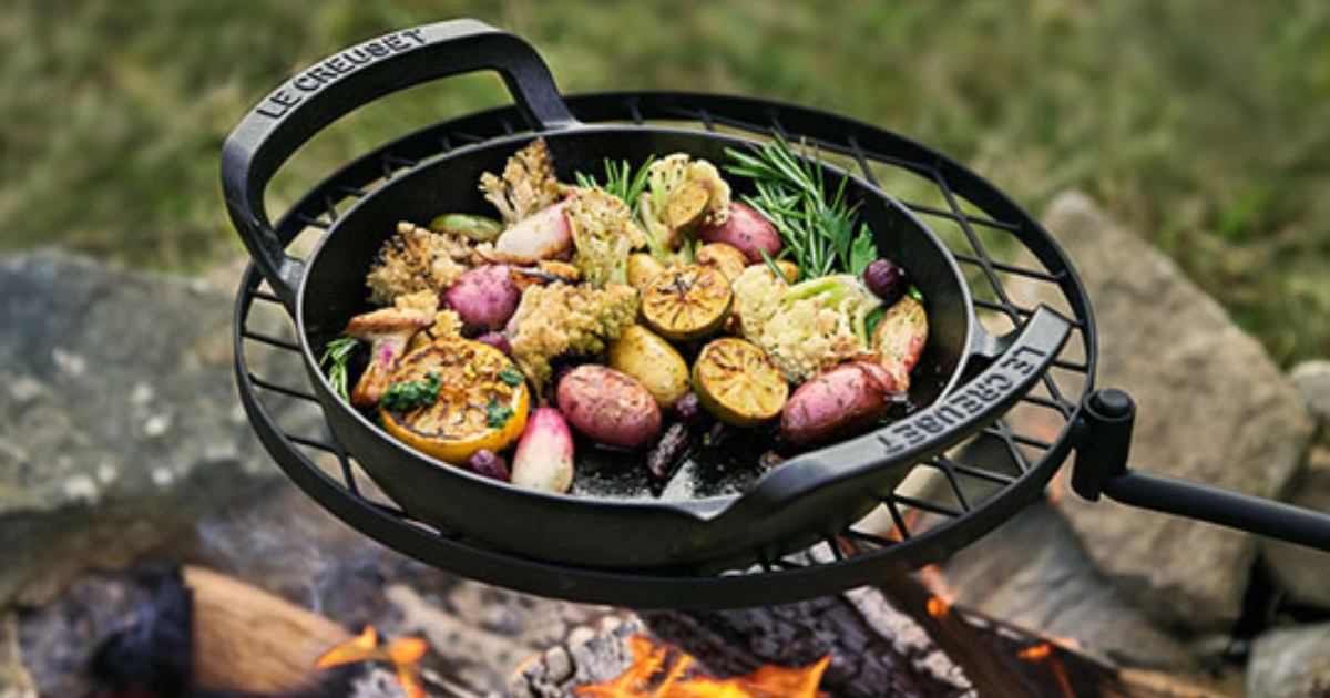 Le Creuset Partners with Chef for Alpine Outdoor Cookware Collection image