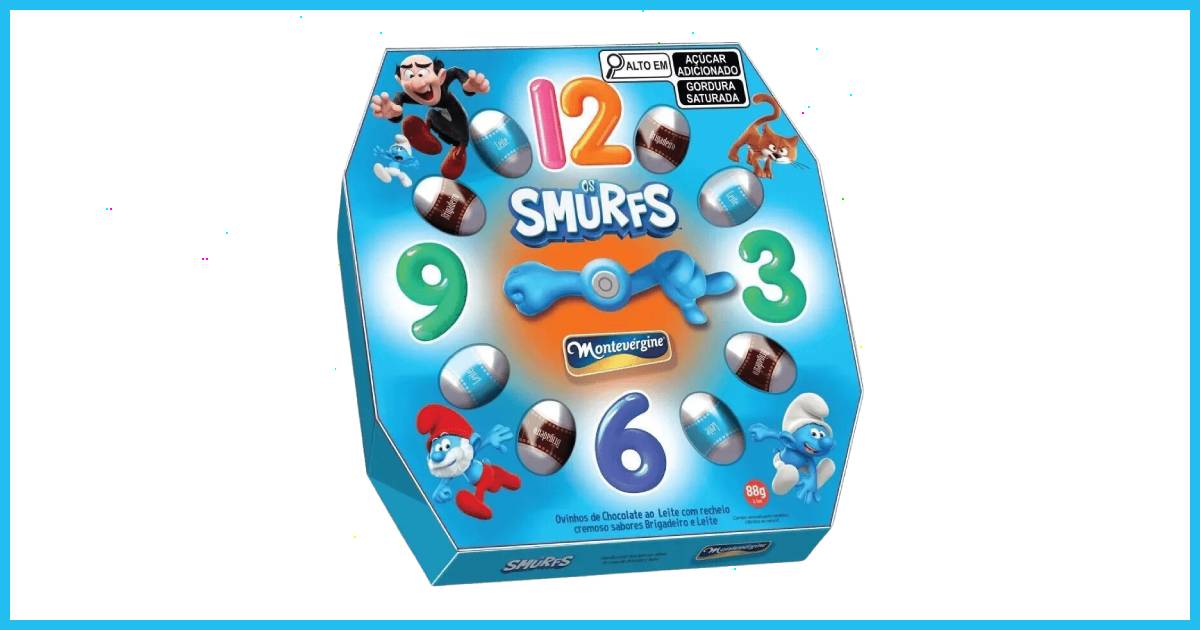 The Smurfs Celebrate Easter in Brazil with a Sweet Deal for Chocolate Eggs image