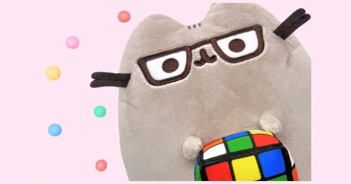 It’Sugar Launches New Gund Rubik’s Cube Pusheen to Mark the Puzzle’s 50th Anniversary image