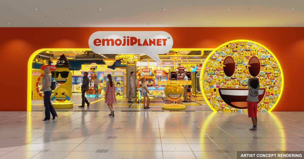 The emoji®Brand Extends Relationship with Unis Technology for Groundbreaking emojiplanet™ Entertainment Centers image