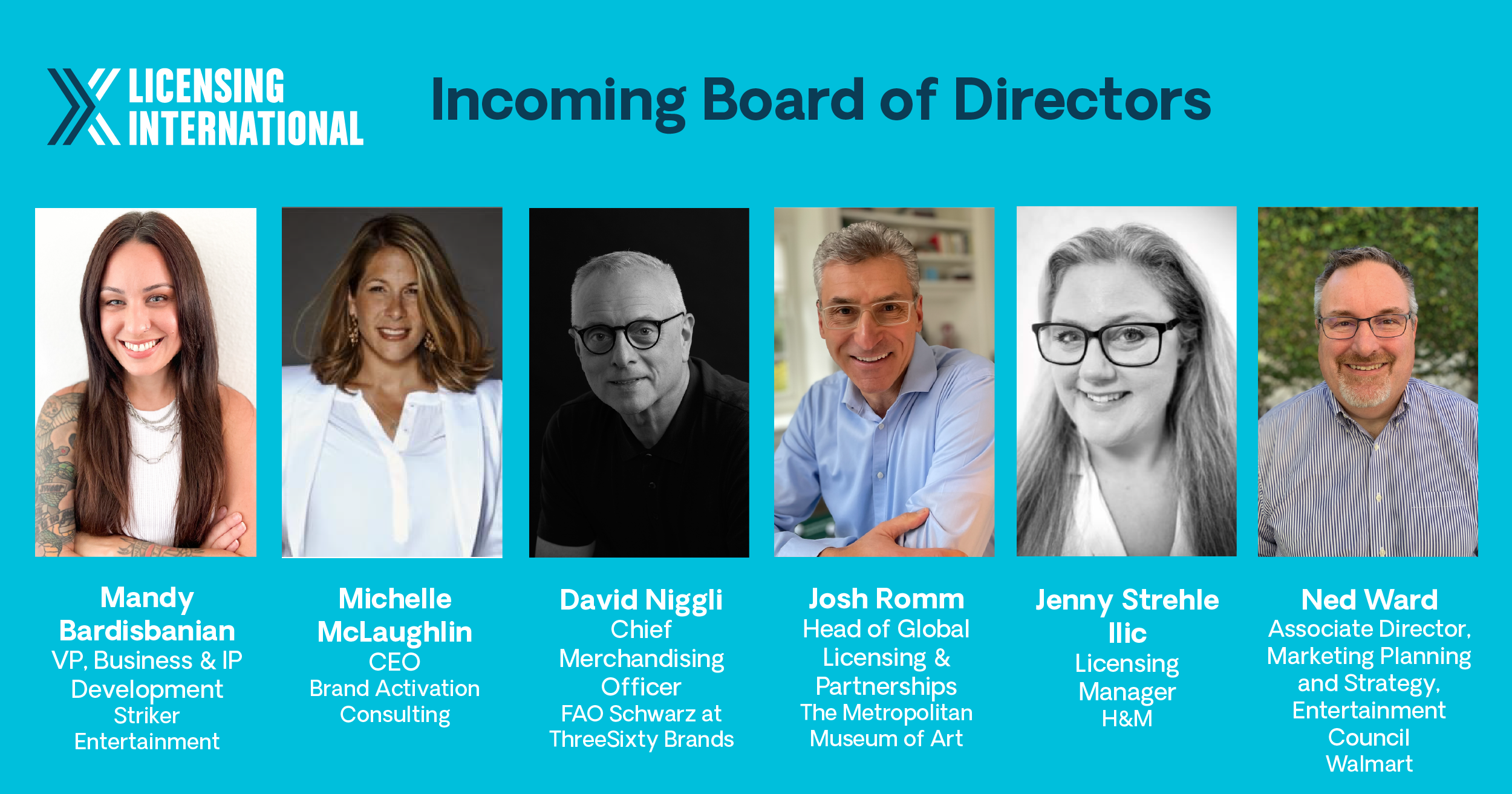 Licensing International Announces Six New Board Members image