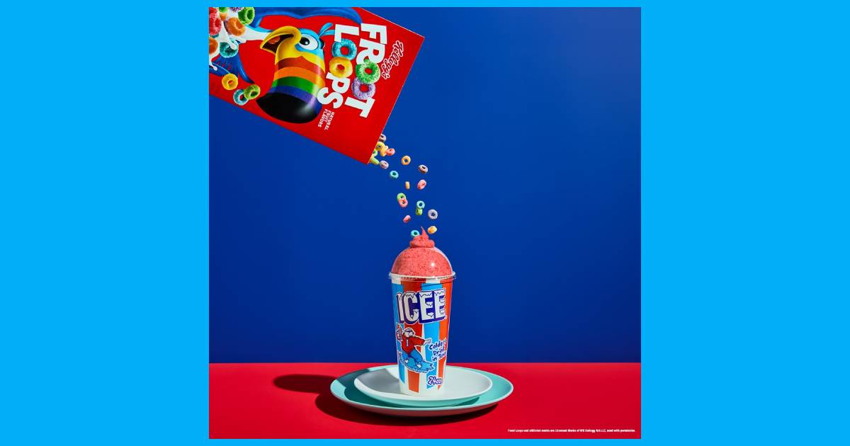 The ICEE Company Announces New Froot Loops Flavor in Collaboration with WK Kellogg Co image