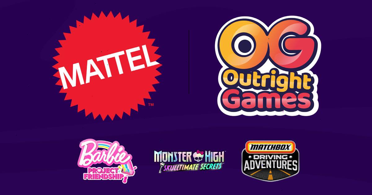 Mattel and Outright Games Launch Multi-Year Partnership to Create Series of Games for Console and PC image
