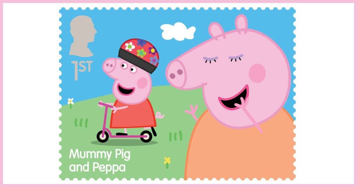 Royal Mail Marks 20 Years of Peppa Pig with Set of 12 ‘Oinktastic’ Special Stamps image