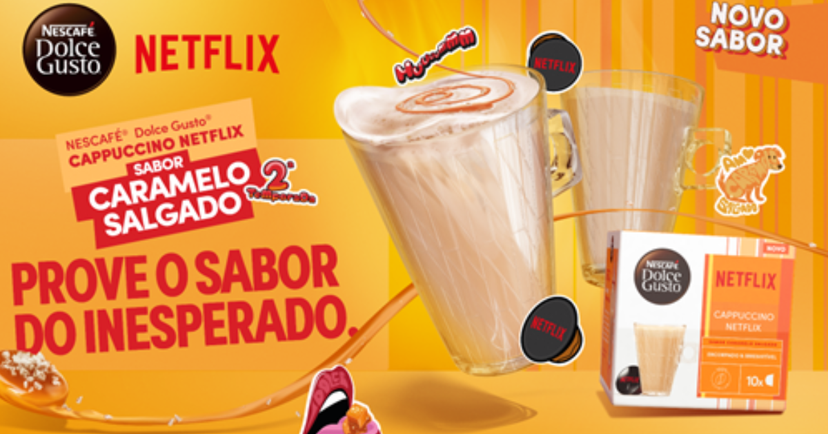 Nescafe Dolce Gusto Launches New Season of Netflix Cappuccino Now in a New Flavor: Salted Caramel image