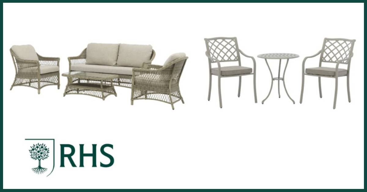 RHS and Bramblecrest Partner for Garden and Conservatory Furniture image
