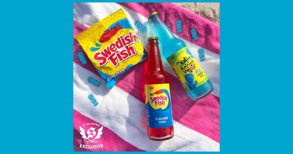 It’Sugar Unveils Exclusive Sour Patch Kids and Swedish Fish Flavored Soda image