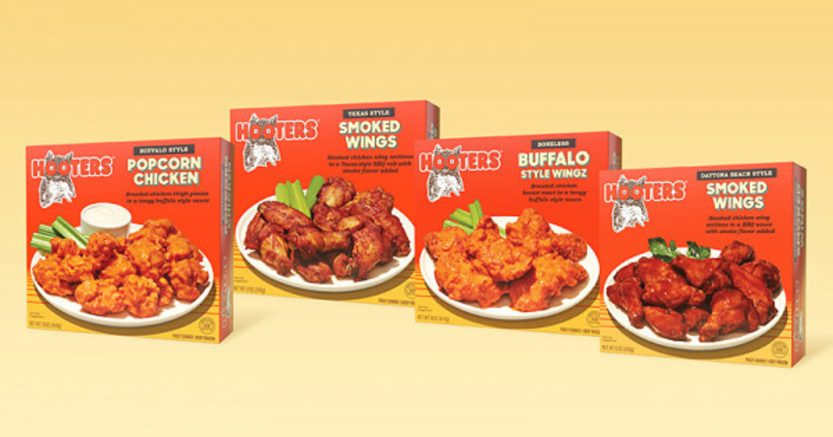 Hooters Launches Line of Frozen Appetizers and Snacks Featuring Iconic ...