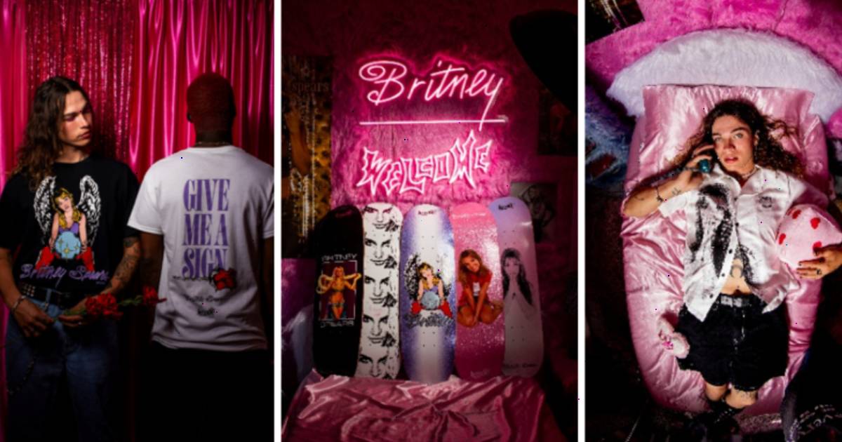 Britney Spears x Welcome Skateboards Drop Exclusive Collaboration image