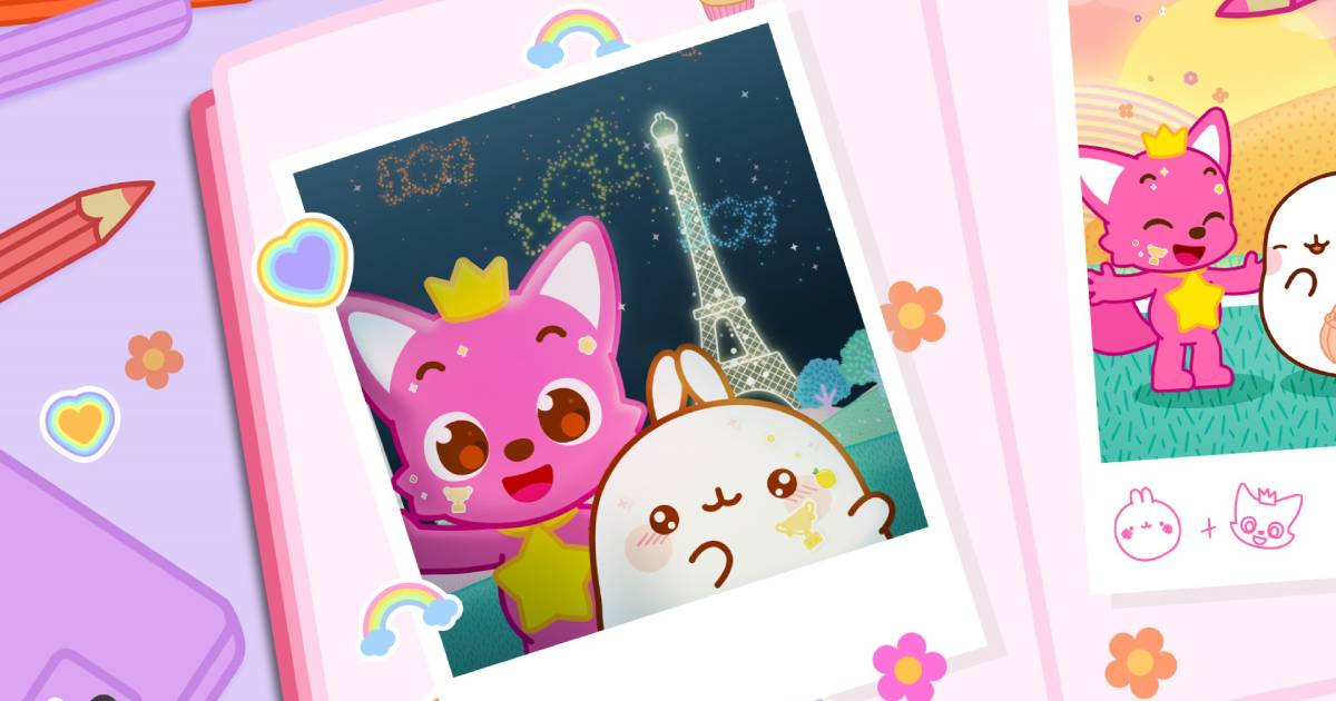 Molang and Pinkfong Finally Meet in Each Other’s Universes image