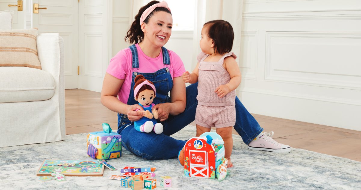 Spin Master Reveals Highly Anticipated Ms. Rachel Toy Collection Delivering Developmental and Early Childhood Learning Toys image