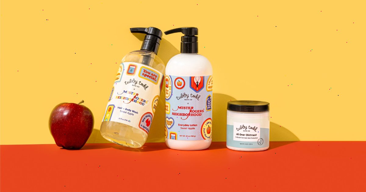 Tubby Todd Launches a Limited Edition Confidence-Building Children’s Body Care Collection with Mister Rogers’ Neighborhood image