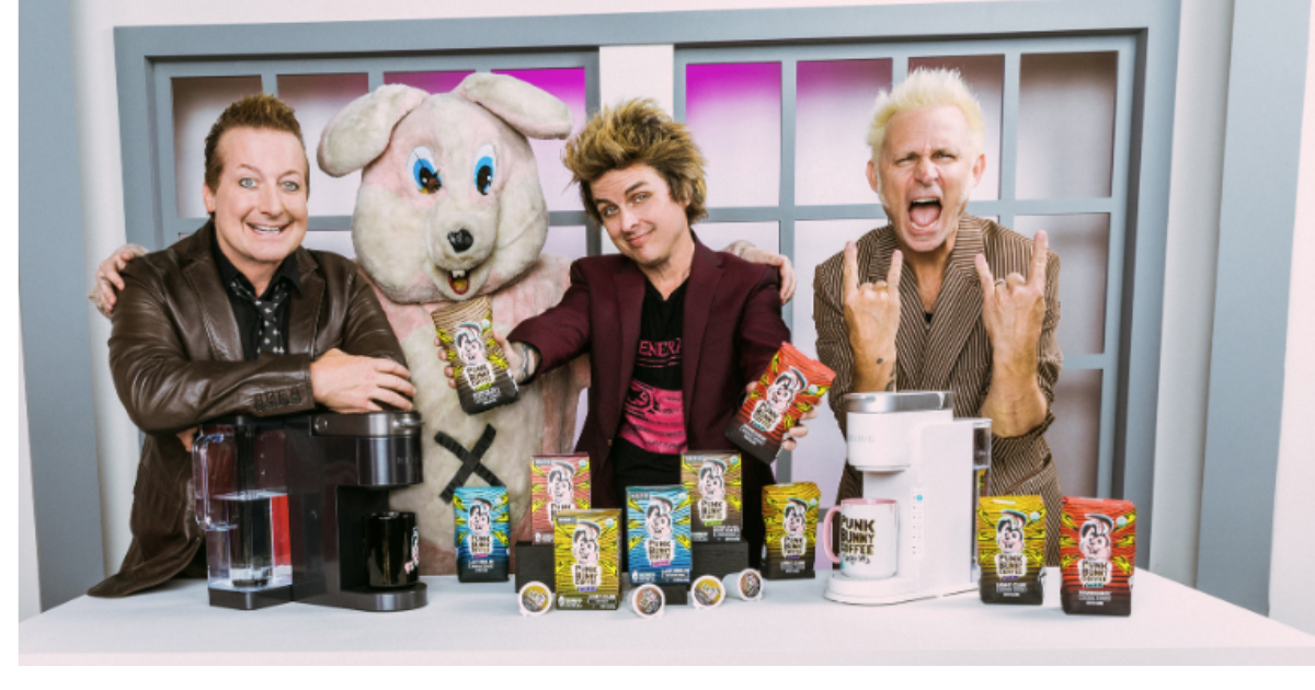 Green Day’s Punk Bunny Coffee Takes Center Stage as New Keurig Partner Brand image