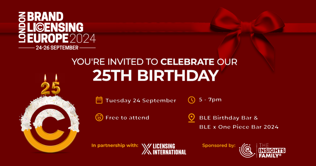 Brand Licensing Europe’s 25th Birthday Party event image