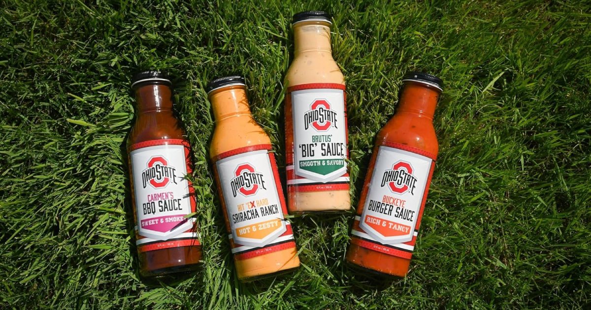 Ohio-Based Signature Sauces Launches Officially Licensed Tailgate Series Sauces with The Ohio State University image